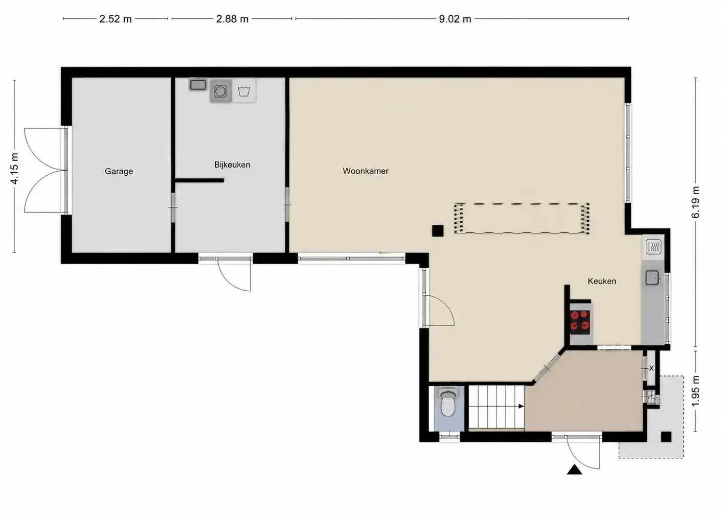 Aanbouw van 70 m² in Arnhem, foto 3