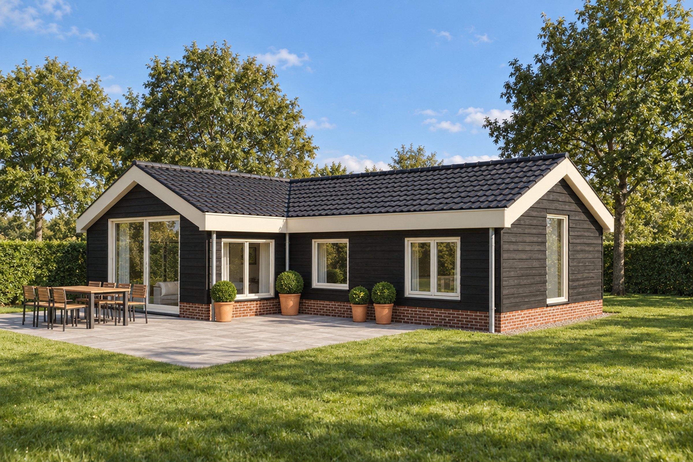 De Hof, afgebeeld op 75 m²
