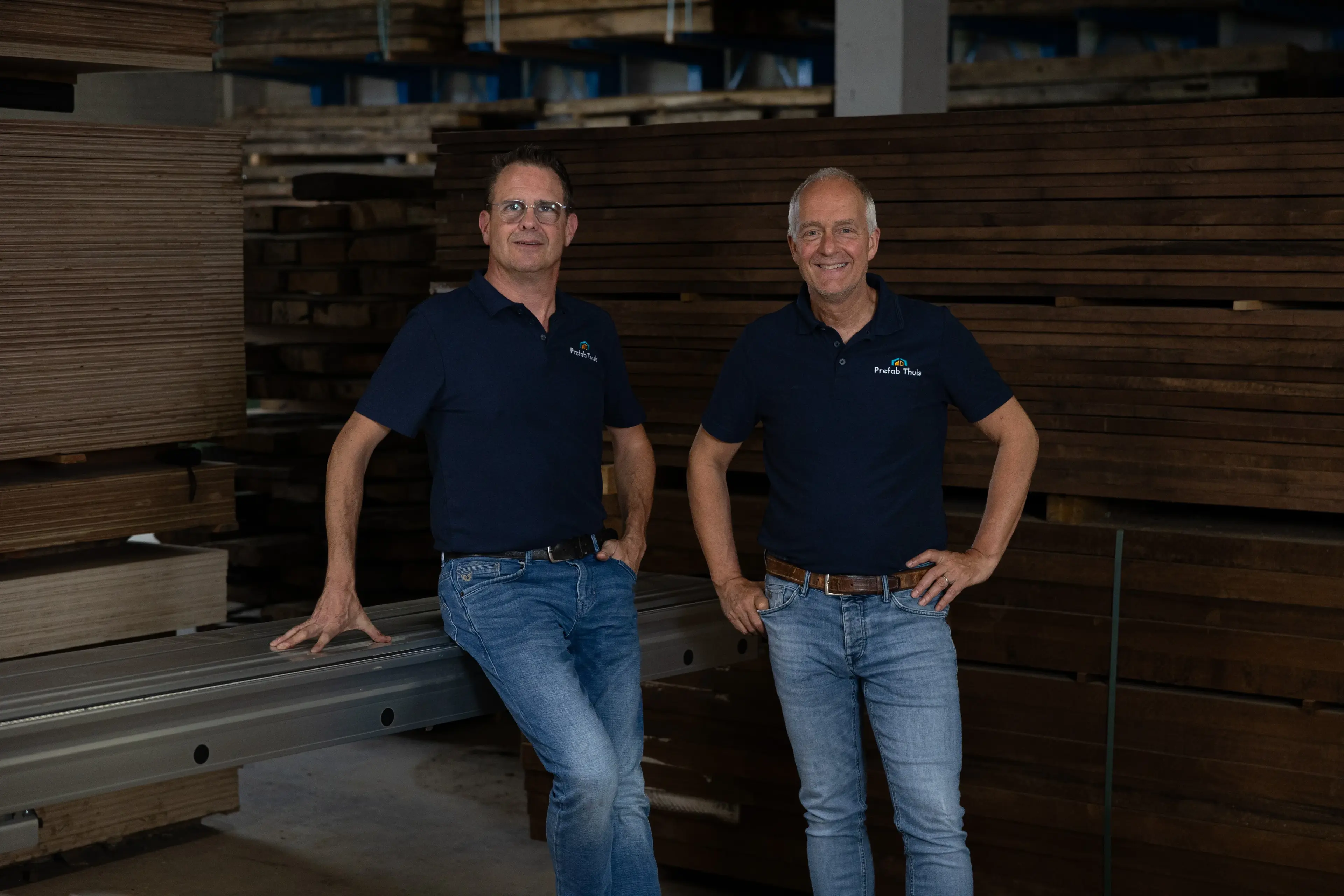 Bas van Rij en Hermann van der Steen, de adviseurs achter Prefab Thuis